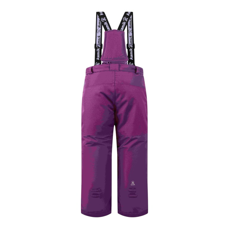 Kamik Winterhose Skihose Regan (Kantenschutz, abnehmbares Träger-/Latz-System) violett Kinder